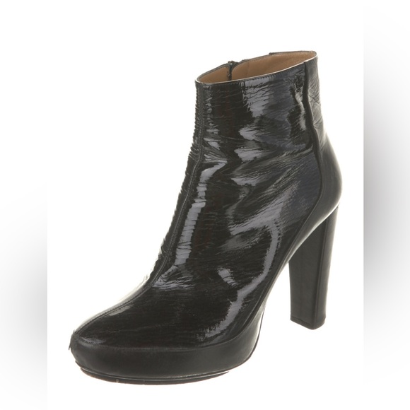 Balenciaga Patent Leather Ankle Boots - Picture 5 of 11